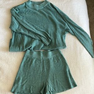 Free People Malibu Solid Surf Set